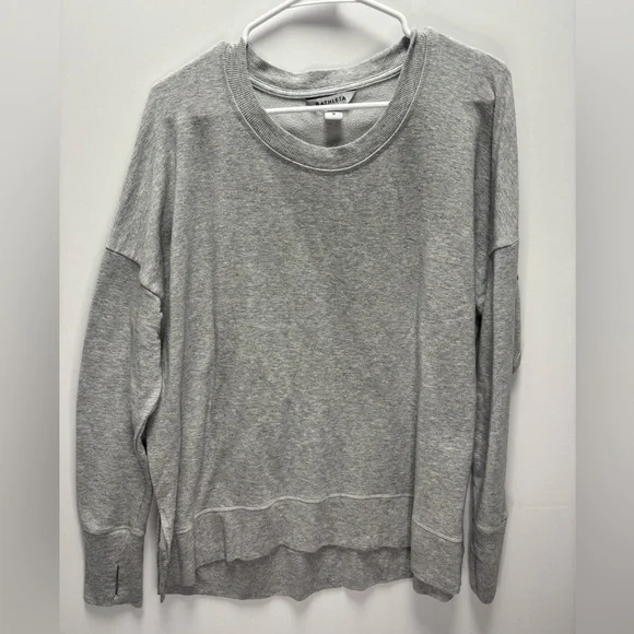 Athleta Coaster Luxe Sweatshirt | Gray Size 1X - Picture 2 of 3